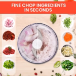ZANIBO ZECH-300 Electric Vegetable & Fruit Chopper for Kitchen Electric Chopper with 500 ml Capacity (Red) - Image 6