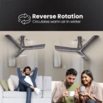 Havells Stealth Neo BLDC+ Ceiling Fan 1200 mm Satin Dusk - Image 7