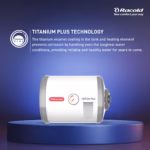 Racold CDR DLX Plus RHS 10L Horizontal Energy Efficient Storage Water Heater (Geyser) - Image 7