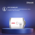 Racold CDR DLX Plus RHS 10L Horizontal Energy Efficient Storage Water Heater (Geyser) - Image 9