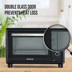 Havells OTG 16T BL - 16 Litre | Toughened Double Glass Door | 60 min timer | 6 Heating Modes | 4 Skewer Rods |Baking Tray - Image 4