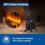 Philips Oil Filled Radiator with 13 Fins- CX3013/01 - Image 5