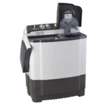 LG 7.5 Kg Semi Automatic Washing Machine, Roller Jet Pulsator, 3 Wash Programs, Dark Grey, 5 Star (P7510RGAZ) - Image 6