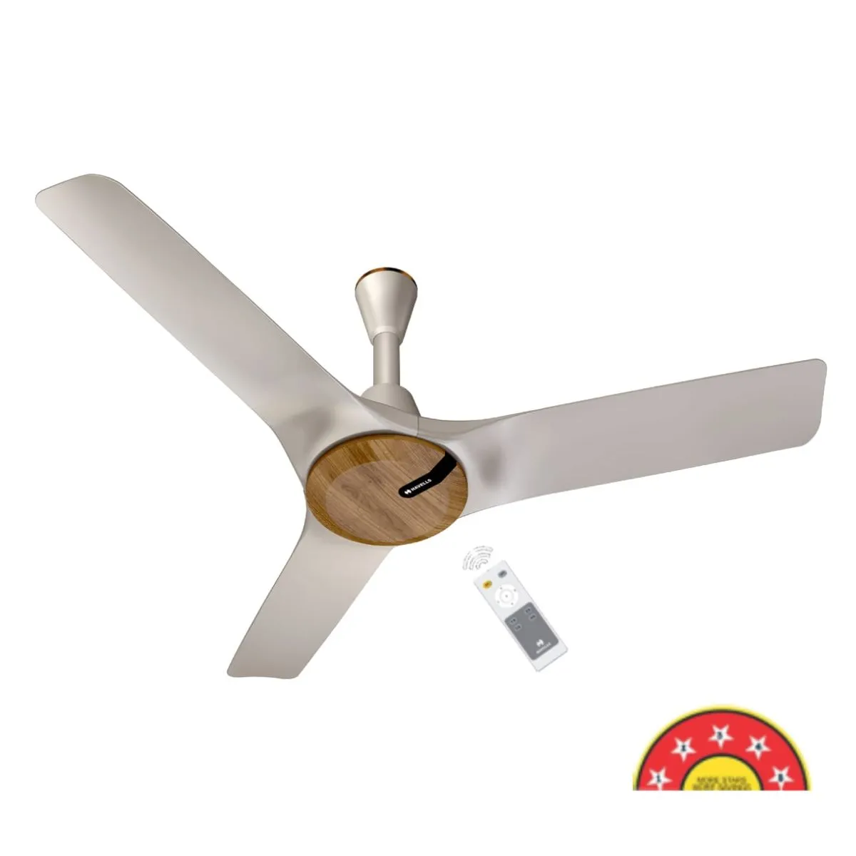 fhcbg5swmt48_5_star Havells Stealth Neo BLDC+ Ceiling Fan 1200 mm Wood Mist - Image 1